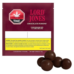 Lord Jones - 5 x 2mg - Lord Jones - Fudge Brownie Bites CBN