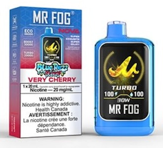 Mr. Fog - Blue Razz Steezy Raspberry