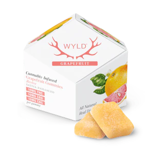 Wyld - Real Fruit Grapefruit 1:1:1 THC:CBG:CBC 2x4g Soft Chew - Wyld