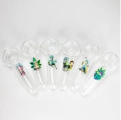 777 Smoke - Rick and Morty Premium Glass Pipe