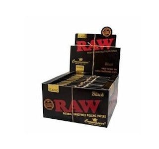 RAW - RAW - Black Connoisseur King Size + Tips