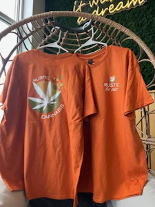 Canadian Business Forms  - Rustic Cannabis - T-Shirt - Orange