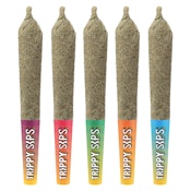 Trippy Sips - Juicy 5 Variety Pack 5 x 0.5g Infused Pre-Rolls - Blend
