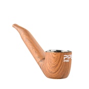 Brown Wood 510 Thread Battery Pipe