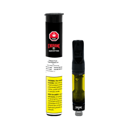 Hard Hitters Platinum Punch Liquid Diamond 1g Prefilled Vape Cartridge