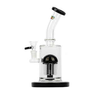 West Coast Gifts - Irie - 9" Overstand Bubbler with Tree Perc | Black