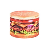 4 PIECE GRINDER - DESIGN SERIES - 2.5" - CHEESEBURGER