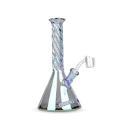 Red Eye Tek - 7.5'' Green Metallic Terminator Finish Concentrate Rig