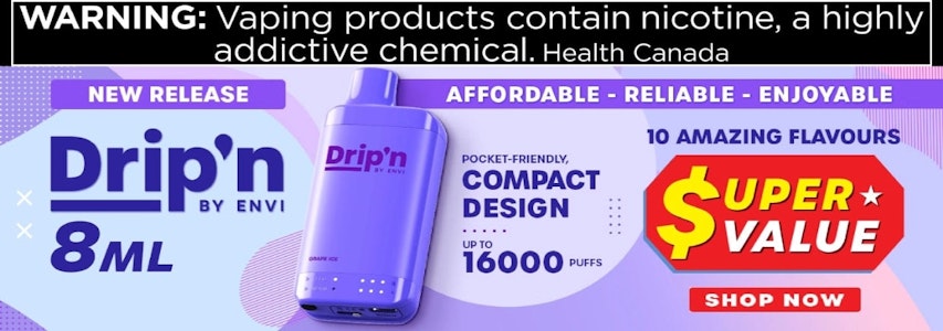 DRIP'N - Drip'n by Envi 8ML Disposables