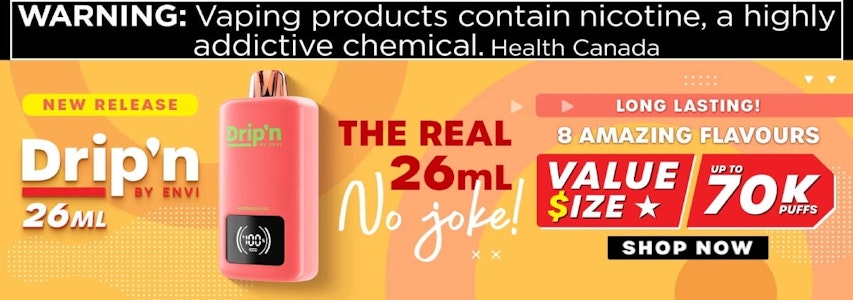 DRIP'N - Peach Blue Razz Ice