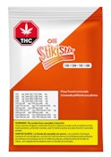 OLLI STIKISTIX - Fizzy Peach Lemonade 1:1:1:1 CBG/CBN/THC/CBD 1x10g Soft Chew