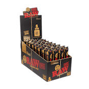 RAW - Black 1 1/4 Classic Cones - 6pk