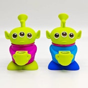 5" Alien Silicone Bong