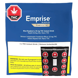 EMPRISE - Emprise Rapid THirstC Blue Raspberry 10mg THC Instant Drink powder