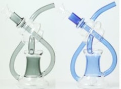8'' CRZ Recycler Water Pipe