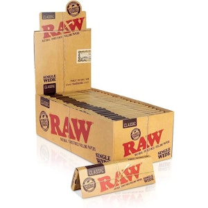RGR - Raw classic single wide rolling paper