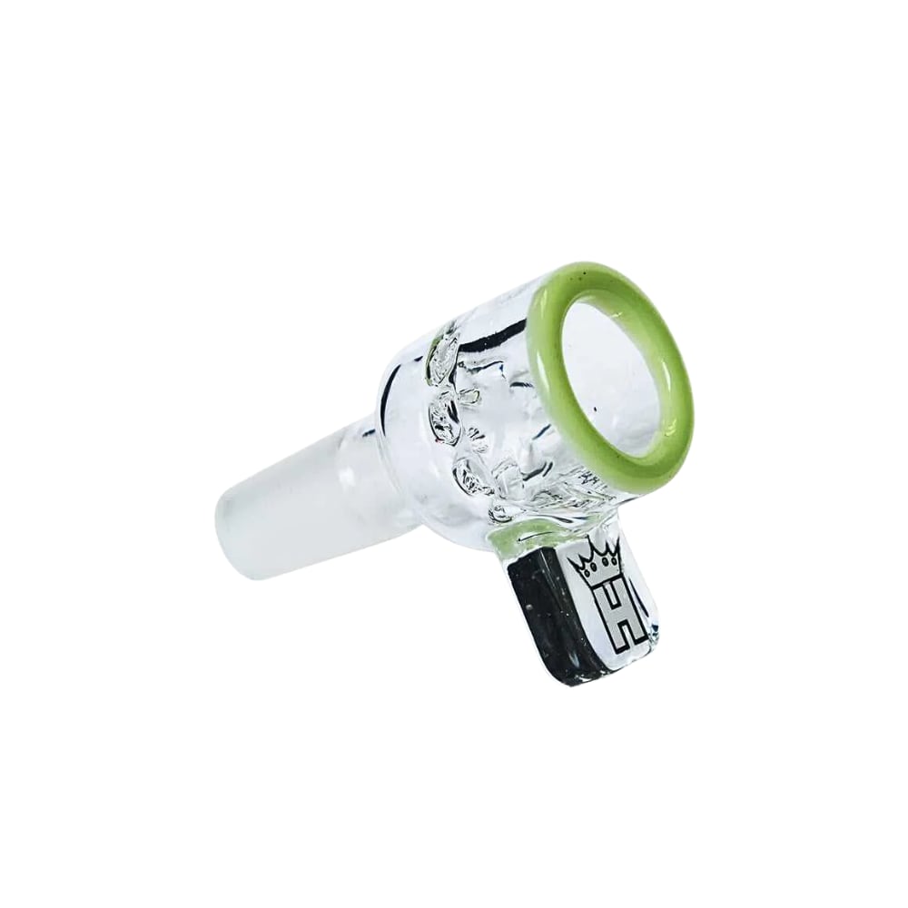 Hoss Glass 18mm Screen Bowl - Milk Green