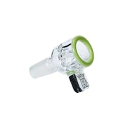 Hoss Glass 18mm Screen Bowl - Milk Green