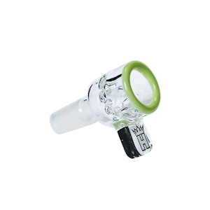 Hoss - Hoss Glass 18mm Screen Bowl - Milk Green