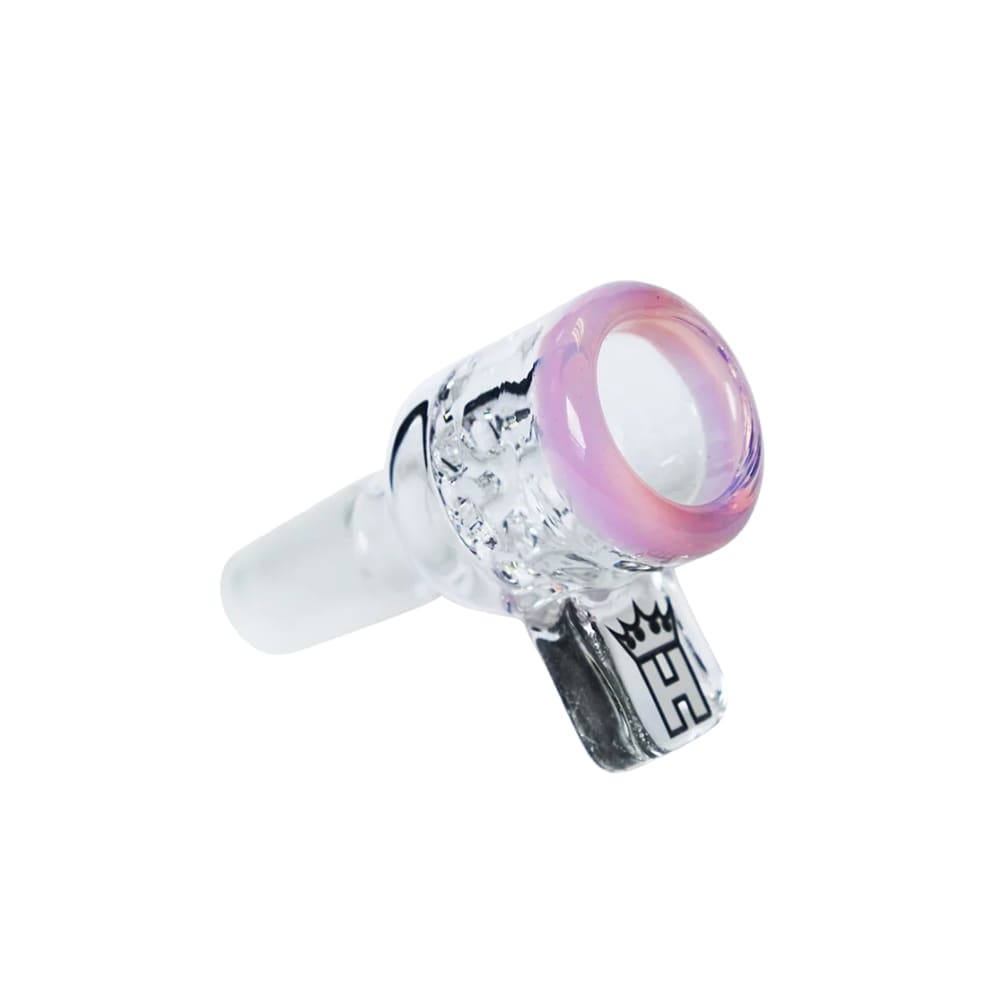 Hoss Glass 18mm Screen Bowl - Milk Pink