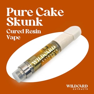 Wildcard Extracts - PURE CAKE SKUNK CURED RESIN VAPE LTO - 1