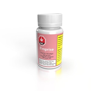 Emprise - Emprise - THC Capsules 120x5mg | 600mg THC