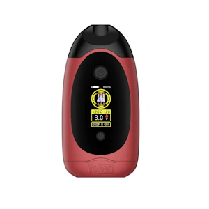 Yocan - Dubb 510 Threaded Dual Cartridge Battery - Burgundy