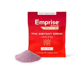 Emprise Rapid THirstC - Cherry 10 mg THC Instant Drink 1 x 24g powder - Emprise Rapid Thirst