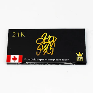 ACID SECS PRODUCTIONS INC.  - Acid Secs 24K Gold King Size | Single Sheet