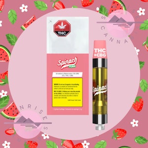 Spinach - STRAWBERRY WATERMELON 10:1 CBG - SPINACH - 1.2G