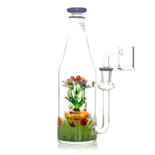 8.5" Flower Field Concentrate Rig (Red Eye Glass)