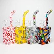 8" Hydrographic Silicone Square - Assorted