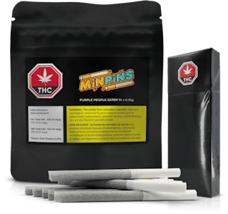 MinPins - MinPins Purple People Eater 10x0.35g Pre-Rolls