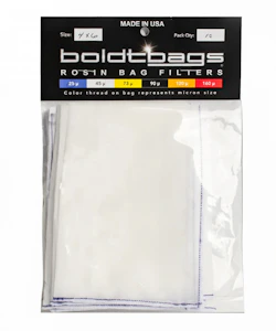 BOLDTBAGS - BOLDTBAGS Rosin Bag (10 Packs)- 4" x 6" 45 micron
