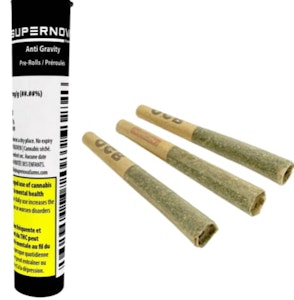 Supernova Farms - Anti Gravity 3 x 0.5g Pre-Rolls - Supernova