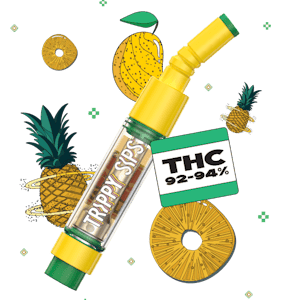 Trippy Sips - Trippy Sips Caribbean Crush Liquid Diamond 0.95g Prefilled Vape Cartridge