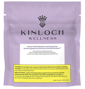Kinloch Wellness - Kinloch Wellness Gummies - CBD 900 Blackberry Lemon Gummy Drop 30mg 30 pack