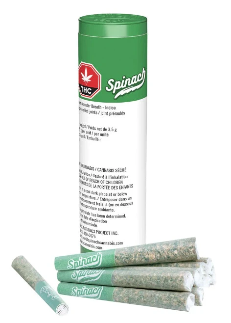 Spinach - Spinach - Green Monster Breath Pre Rolls - 10 x 0.35g Main Image