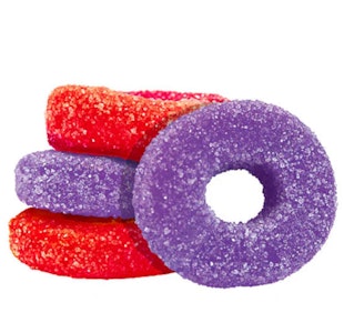 Olli O's - Olli O's | Sour Grape & Strawberry THC:CBC:CBD Gummies | 4 x 2.5 mg/2.5 mg/2.5 mg