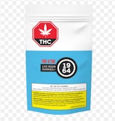 RKT POP Live Rosin  10mg THC : 10mg THC-V 2pc Soft Chews 1964