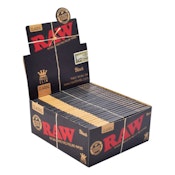 Raw Black King Size Slim | 32 Sheets