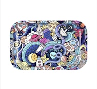 Pulsar 11 x 7 Metal Rolling Tray - Space Junk