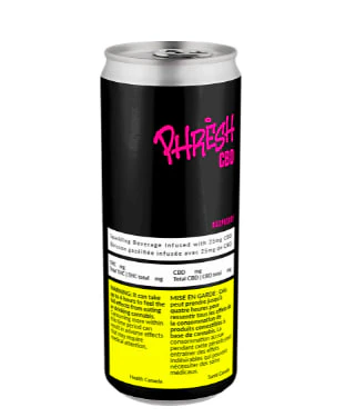 PHRESH CBD - Raspberry - Phresh - CBD - Beverages 355ml Main Image