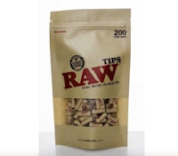 RAW Pre-Rolled Tips Bag - 200/PK