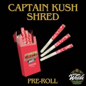Captain Kush Dartz Pre-Roll 10x0.4g Pre-Rolls