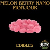 Melon Berry Nano CBD Gummies 30 Pack Soft Chews