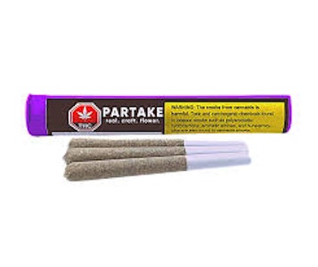Partake - Punch Mints 3 x 0.5g Pre-Rolls
