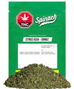 Spinach Grindz - Citrus Crush 7g Milled Flower