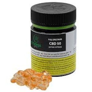 Stigma Grow - Full Spectrum CBD 50 Softgel x 15 Capsules