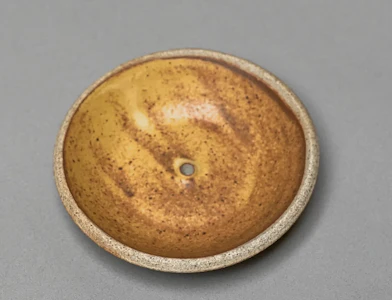 INCAUSA - Incense Stoneware Holder | Yellow